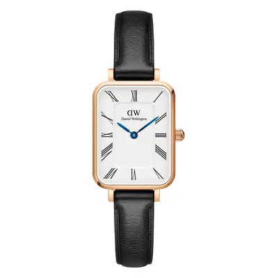 Daniel Wellington DW Montre Quadro Roman Numerals Sheffield Rose Gold