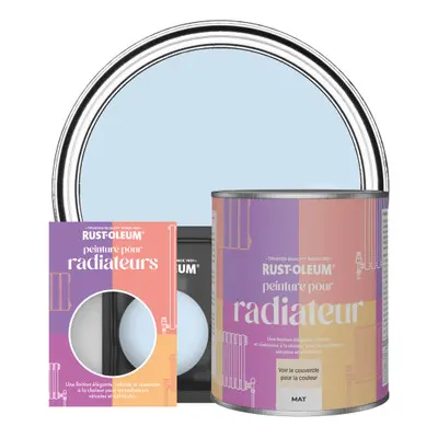 Peinture pour Radiateur, Finition Mate - Bleu Poudré