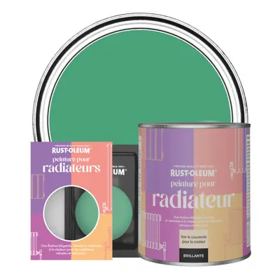 Peinture pour Radiateur, Finition Brillante - Émeraude