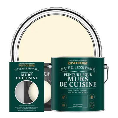 Peinture pour Murs de Cuisine, Finition Mate - Crème Fouettée