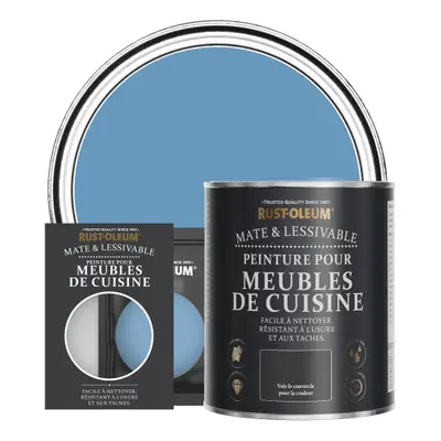 Peinture pour Meubles de Cuisine, Finition Mate - Bleuet