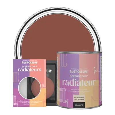 Peinture pour Radiateur, Finition Brillante - Rouge Brique