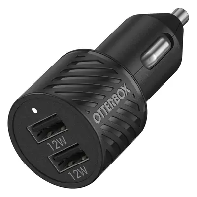 Chargeur de voiture Double Port USB-A Black