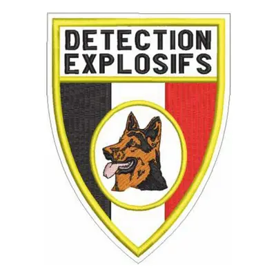 Ecusson "DETECTION EXPLOSIFS"