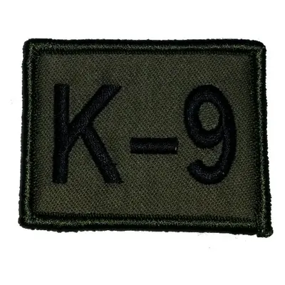 Ecusson brodé K-9 avec dos velcro