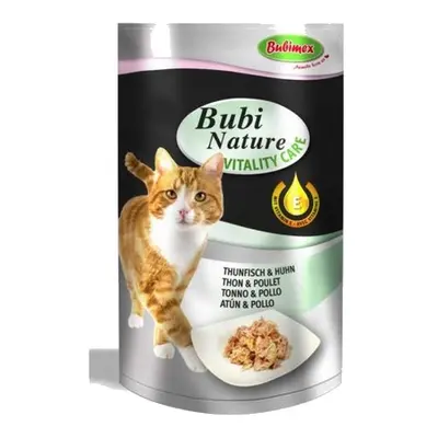 Sachet fraicheur Bubi Nature chat, Vitality Care thon et poulet