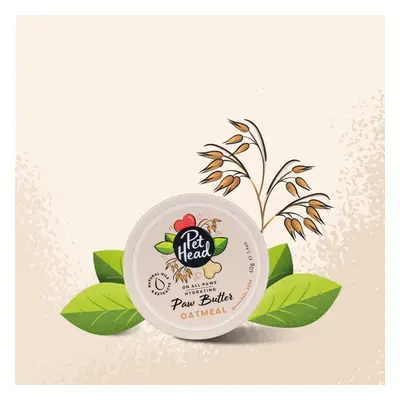 Crème All Paws Butter OATMEAL pour pattes et truffe 40g - PET HEAD