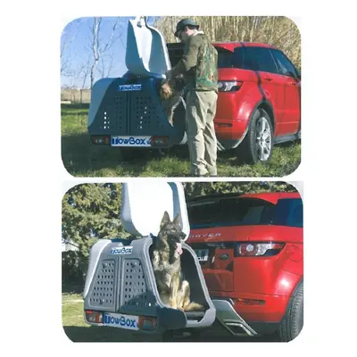 TowBox Dog v2 - cage de transport sur attelage.