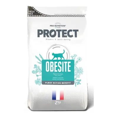 Croquettes pour chat Pro nutrition - Protect obésité