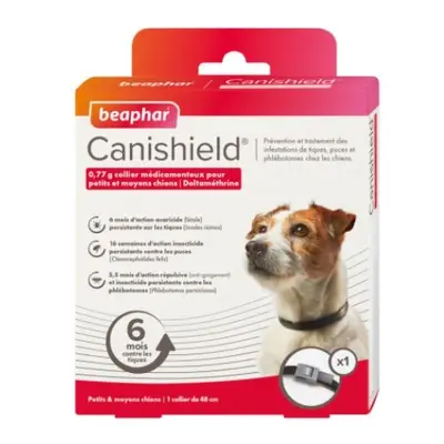 Collier Canishield, collier anti phlébotome, anti tique et anti puce pour chien - Beaphar