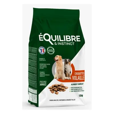 Equilibre et Instinct - Croquettes grand chien adulte volaille fraiche