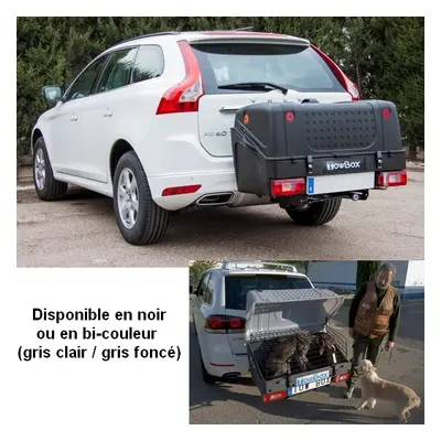 TowBox Dog - cage de transport pour chiens sur attelage.