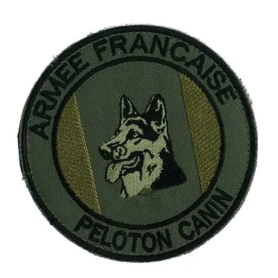 Ecusson "Armée Française - Peloton Canin"