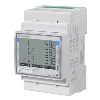 Compteur d'énergie triphasé 400vac entrée ti 5a - sortie modbus rtu