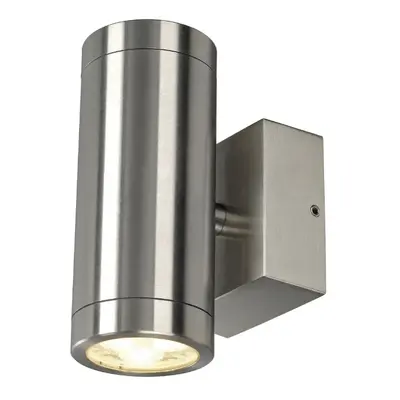 Astina steel - applique extérieure en acier inoxydable (inox 316), led de 8,7 watts, température