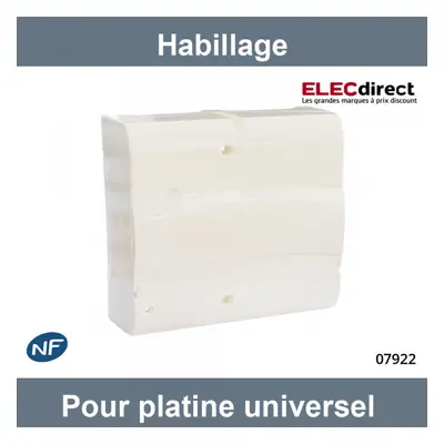 Digital electric - habillage pour platine universel - réf : 07922