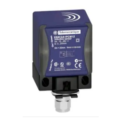 Détecteur inductif - 40x40 - l70mm - pbt - portée nominale 40 mm - connecteur m12.xs8c2a4pcm12