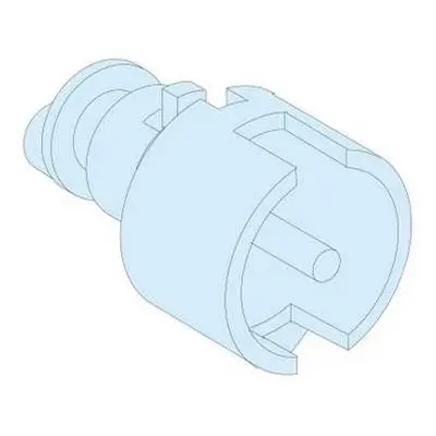 Insert serrure double barre din pour coffret et armoires métalliques prisma - 8945 schneider ele