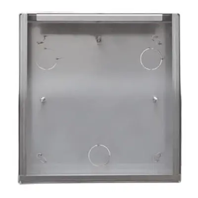 Boitier pour facade switch inox 1-2-3-4 boutons