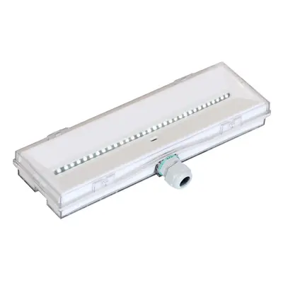 Luminaire 100% leds anti-panique etanche 220 vcc/ca, ip66 ik08, flux 400 lms, conso 9,9 va 6,4w