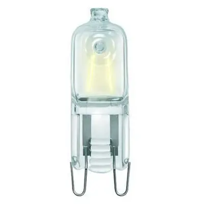 Ampoule clickline 75 watts, culot g9, 230 volts, clair, emballée individuellement.