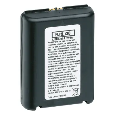 Pile daitem batli30 d'origine 4.5V 3ah lithium pour alarme