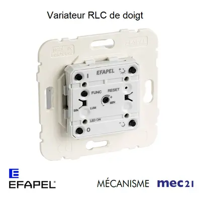 Efapel 21218 - mécanisme de variateur rlc de doigts