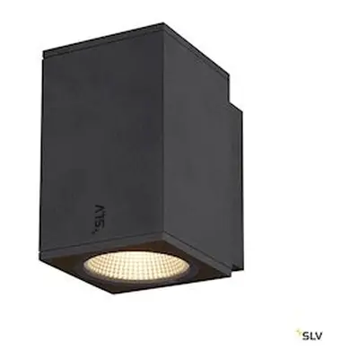 Enola, applique extérieure, carré, m, anthracite, led, 10w, 3000k/4000k, ip65