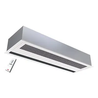 Rideau d'air encastré horizontal, chauffage électrique 5kw longueur 1 m