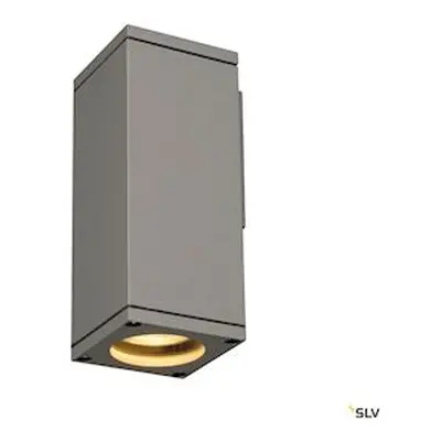 Theo, applique extérieure, gris, gu10/qpar51, 35w max, ip44