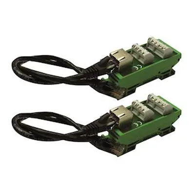 Connecteur rj sur bornier pour raccord. Câbles type ly/syt