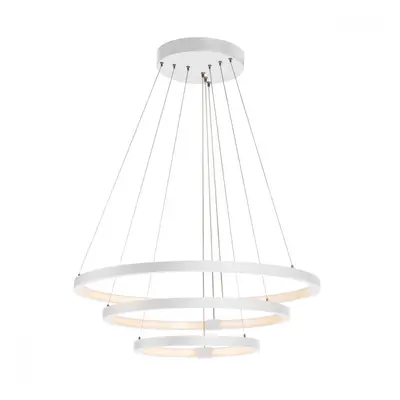 One triple, suspension intérieure, blanc, led, 65w, 3000k-4000k, variable dali