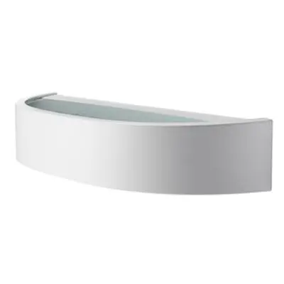 Curve applique murale blanc 560lm 2700k ra>80 coupure de phase descendante