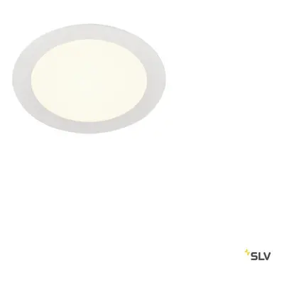 Luminaire intérieur - senser 18, encastré de plafond, rond, blanc, led, 9,7w, 4000k