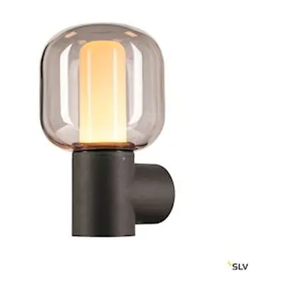 Ovalisk, applique extérieure, anthracite, led, 9w, 3000/4000k, interrupteur cct,