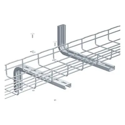 Console cintree cc21s pour chemins de cables fils cablofil et zf31 largeurs 100 a 300mm et tole 