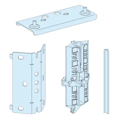 Prismaset g active - kit d'association d'armoire, de coffret et de gaine - ip30