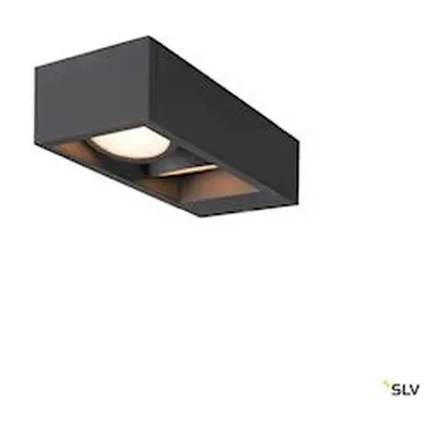 Eskina frame, applique extérieure, double, anthracite, led, 27w, 3000/4000k, int