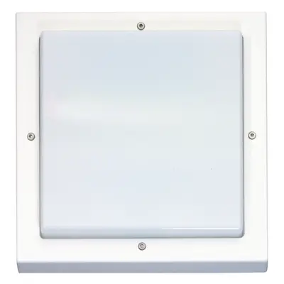 Basso applique murale ou hublot extérieur, 2xe27 sans lampe, blanc. Matériau : aluminium, polyca