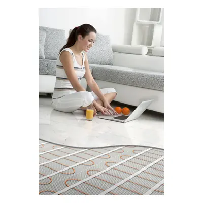 Plancher rayonnant electrique mozaik 100w-m2 15m2 1500watts