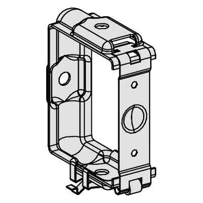 Canalis kbb - fixation pour luminaire kbl sur kbb