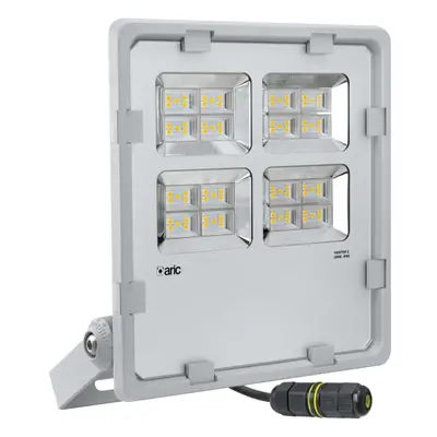 Projecteur extérieur ip65 ik08, gris, 90, led integre 200w 4000k 25000lm