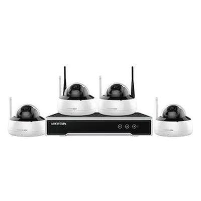 Nk42w1h-1t-wd-b kit wifi, 4 domes 2mp 1 nvr 4 voies ddr 1to