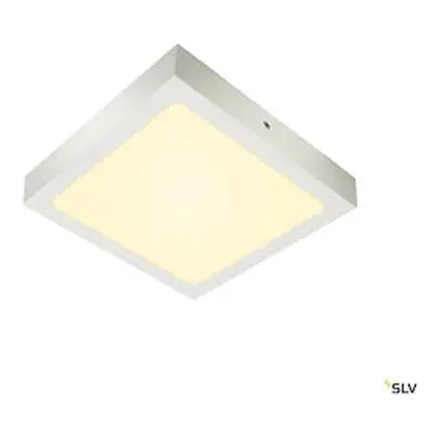 Senser 24, plafonnier intérieur, carré, blanc mat, led, 15w, 3000k, variable tri