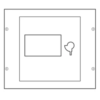 Kit d'équipement isolant pour interrupteur 250a (ha964n) l250 h300