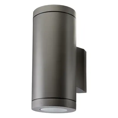 Metro applique murale extérieure, graphite, 2x6,2w led 3000k. Dimmable coupure de phase. Matéria