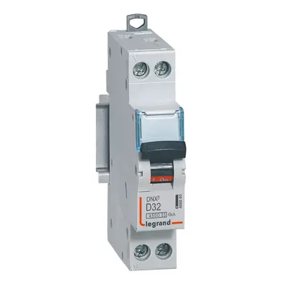 Dnx³, disjoncteur modulaire phase+neutre magnétothermique à coupure pleinement apparente pour la