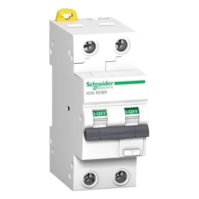 Acti9 ic60 rcbo - disjoncteur differentiel - 2p - 20a - 300ma - c -10ka - typeac