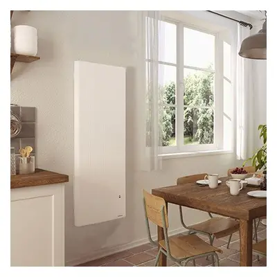 Thermor bilbao 3 radiateur connecté à inertie fluide vertical blanc 1500w - 494851