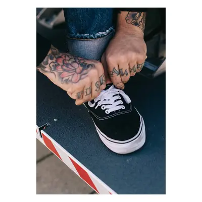 Vans - ComfyCush Authentic Classic Black/True White - Chaussures - noir - Textile/Textile/Caoutc